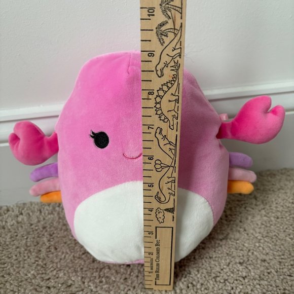 Squishmallows Cailey the Pink‎ Crab 9” Plush Toy Stuffed Animal - Picture 2 of 5